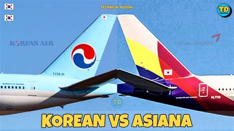 asiana airlines vs korean air.